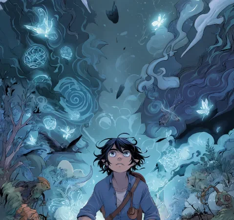 机械纪元漫画封面，科幻冒险题材